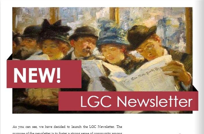 LGC Newsletter (Issue 1, September)